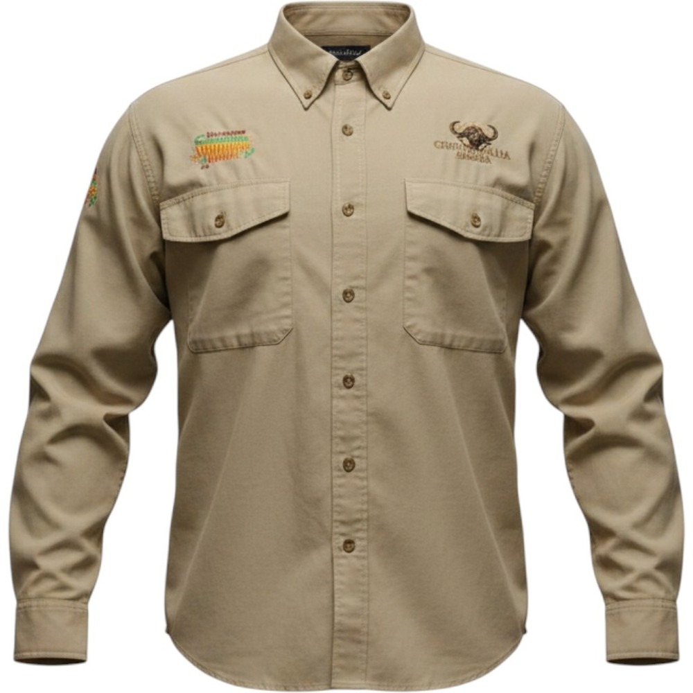 River's End Button Up Shirt Men Sz XL Chattaronga Farms Ultimate Hunt Outdoors